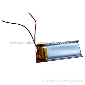 3.7V 22mAh Bend Battery, Flexible, Solitary Shaped